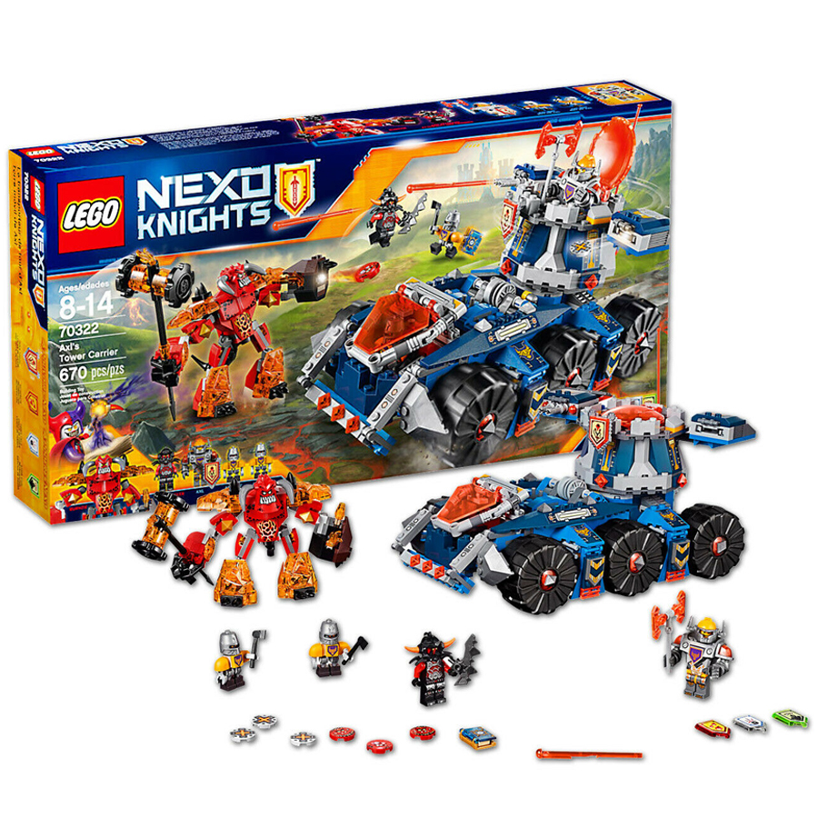 Lego Nexo Knights Torre Móvil de Axl 70322