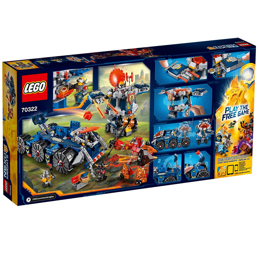 Lego Nexo Knights Torre Móvil de Axl 70322