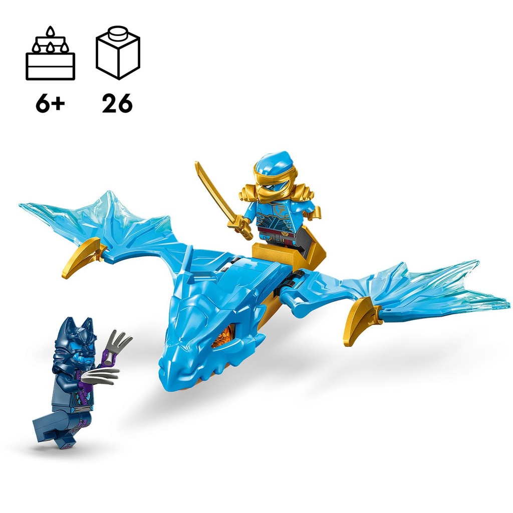 LEGO Ninjago | Ataque Rising Dragón de Nya - 71802