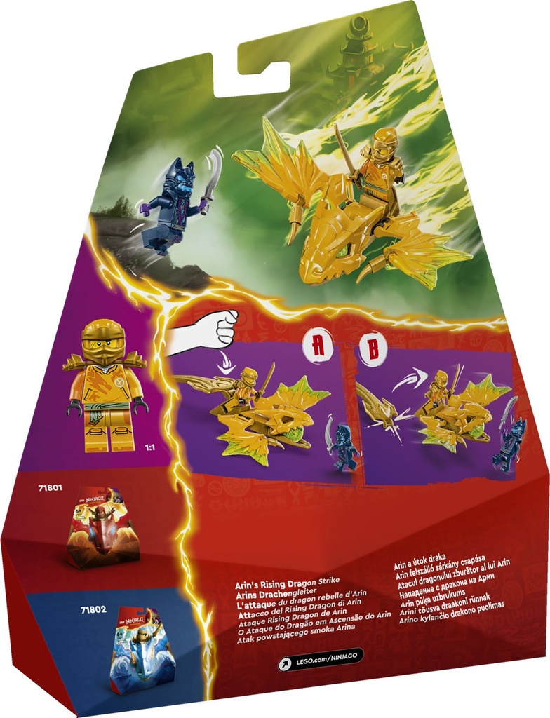 LEGO Ninjago | Ataque Rising Dragón de Arin - 71803