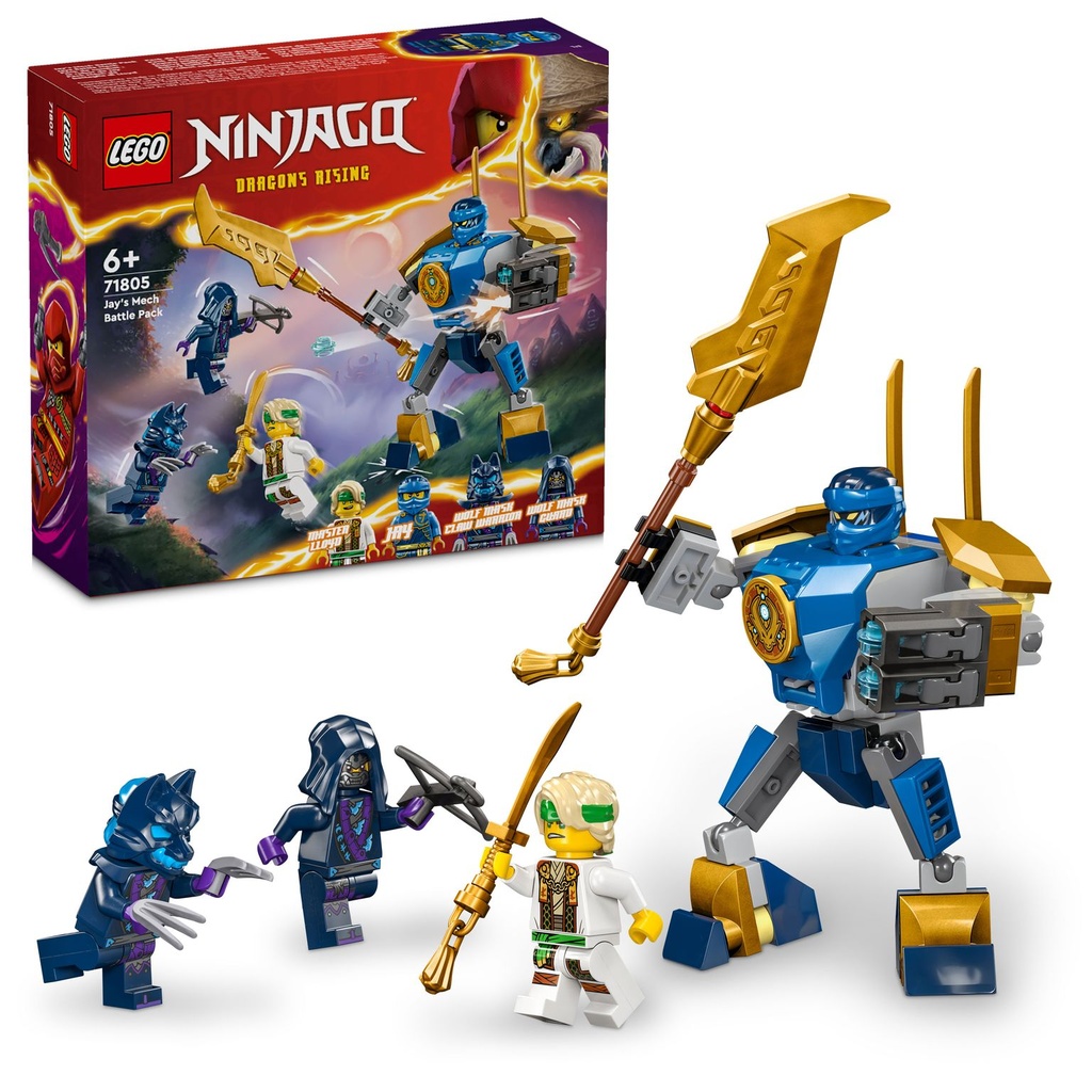 LEGO Ninjago | Pack de Combate: Meca de Jay - 71805