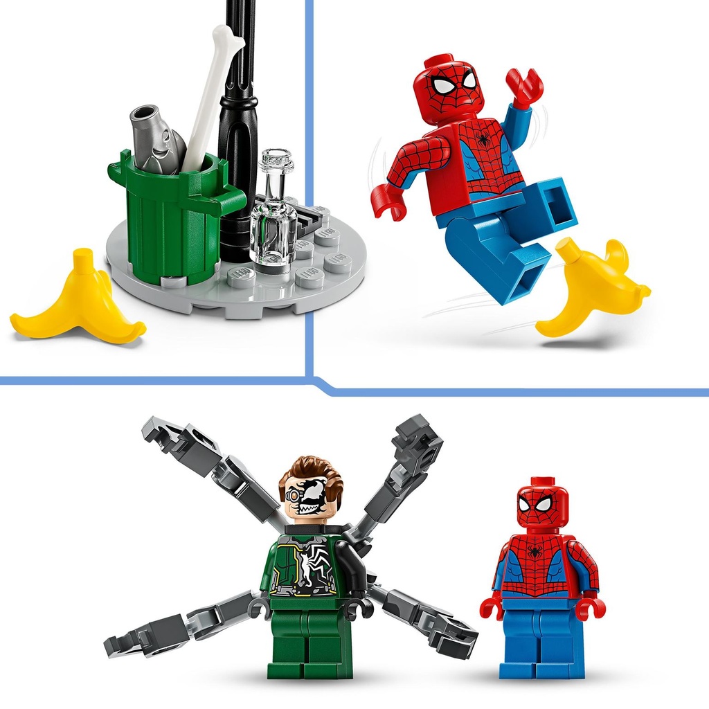 LEGO MARVEL | Persecución en Moto: Spider-Man vs. Doc Ock - 76275