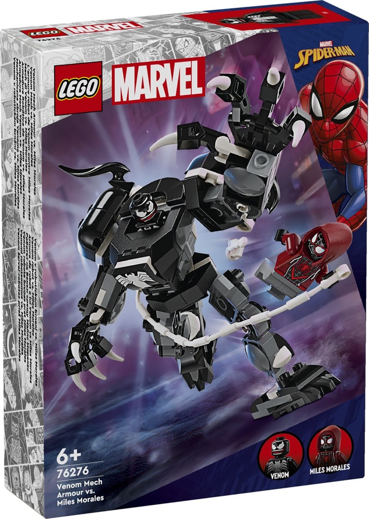 LEGO MARVEL | Armadura Robótica de Venom vs. Miles Morales - 76276