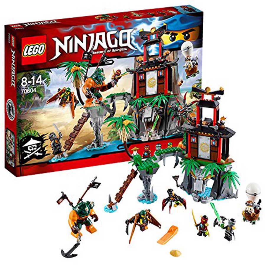 Lego Ninjago Isla de la viuda del tigre 70604