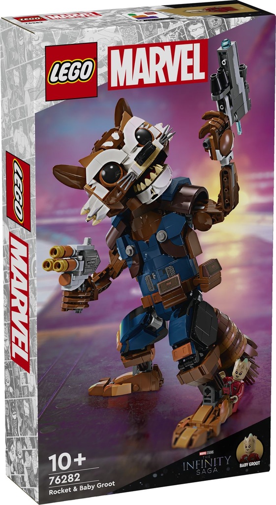 LEGO MARVEL | Rocket y Bebé Groot - 76282