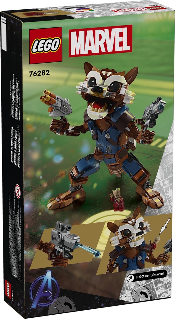 LEGO MARVEL | Rocket y Bebé Groot - 76282