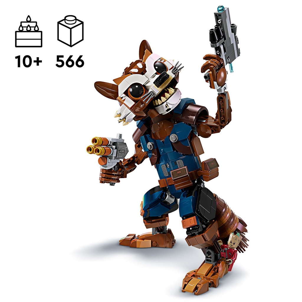 LEGO MARVEL | Rocket y Bebé Groot - 76282