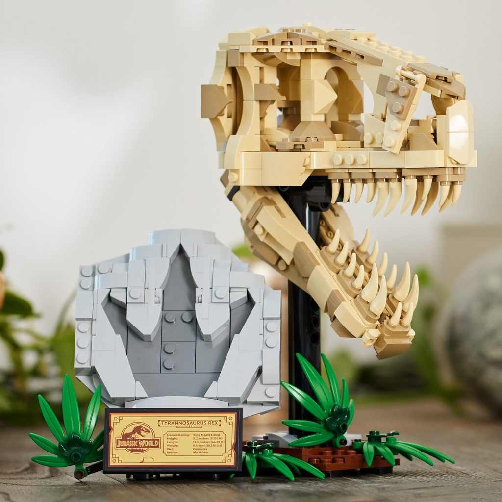 LEGO Jurassic World | Fósiles de Dinosaurio: Cráneo de T. Rex - 76964