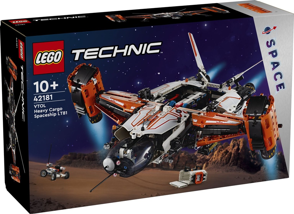 LEGO Technic | Nave Espacial de Carga Pesada VTOL LT81 - 42181