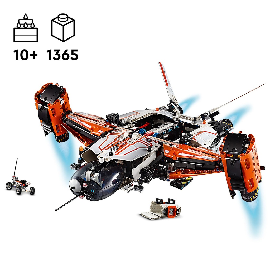 LEGO Technic | Nave Espacial de Carga Pesada VTOL LT81 - 42181