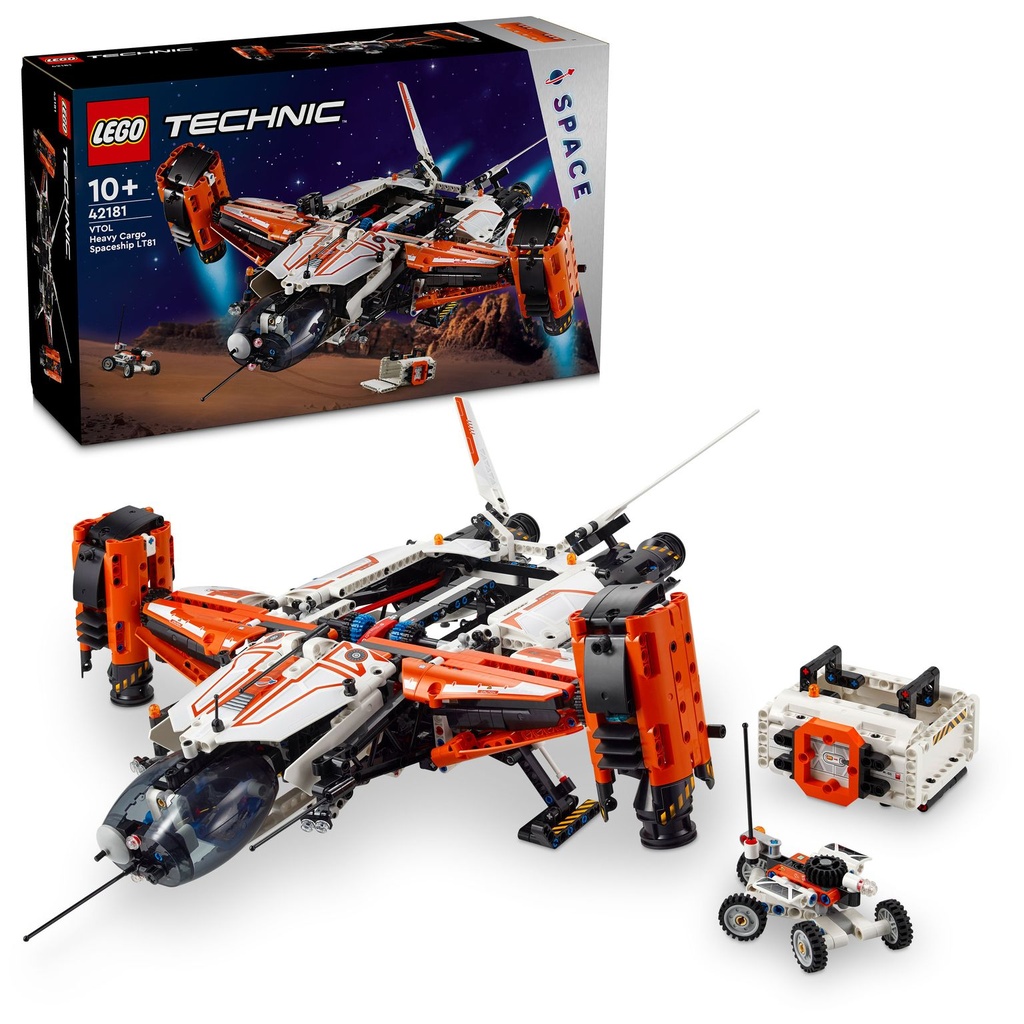 LEGO Technic | Nave Espacial de Carga Pesada VTOL LT81 - 42181