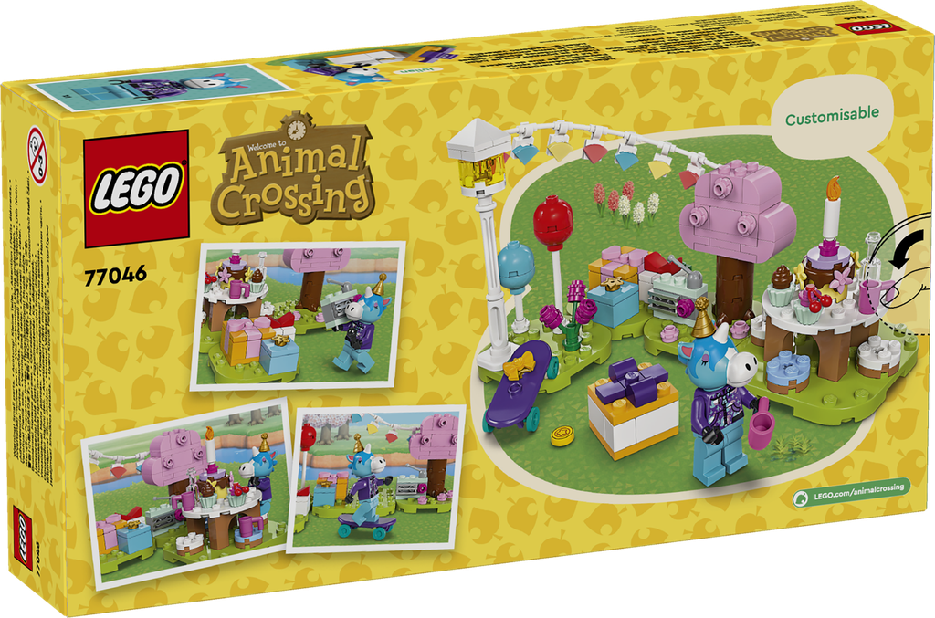 LEGO Animal Crossing | Fiesta de Cumpleaños de Azulino - 77046