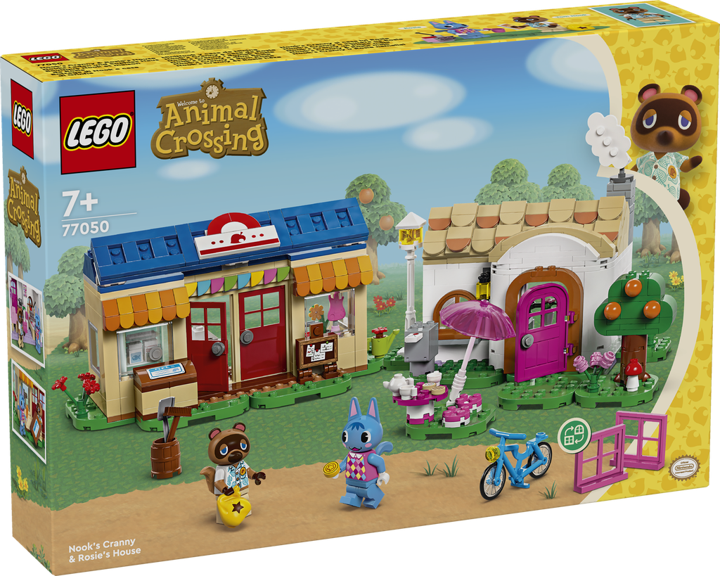 LEGO Animal Crossing | MiniNook y casa de Minina - 77050