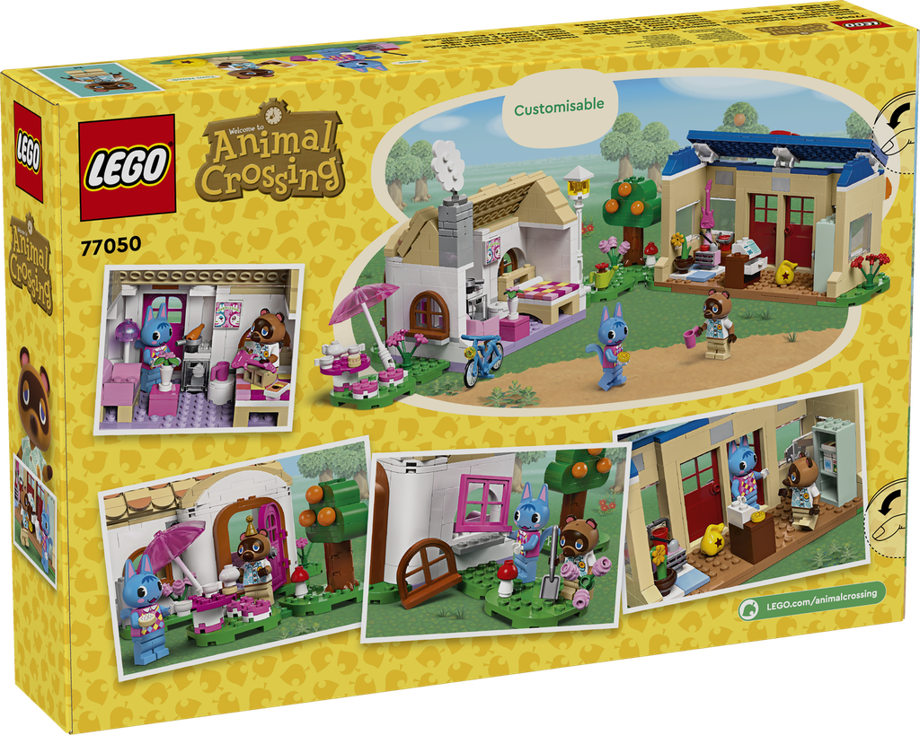 LEGO Animal Crossing | MiniNook y casa de Minina - 77050