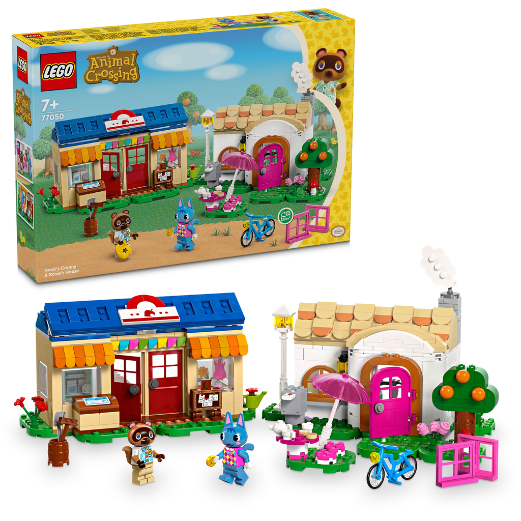 LEGO Animal Crossing | MiniNook y casa de Minina - 77050