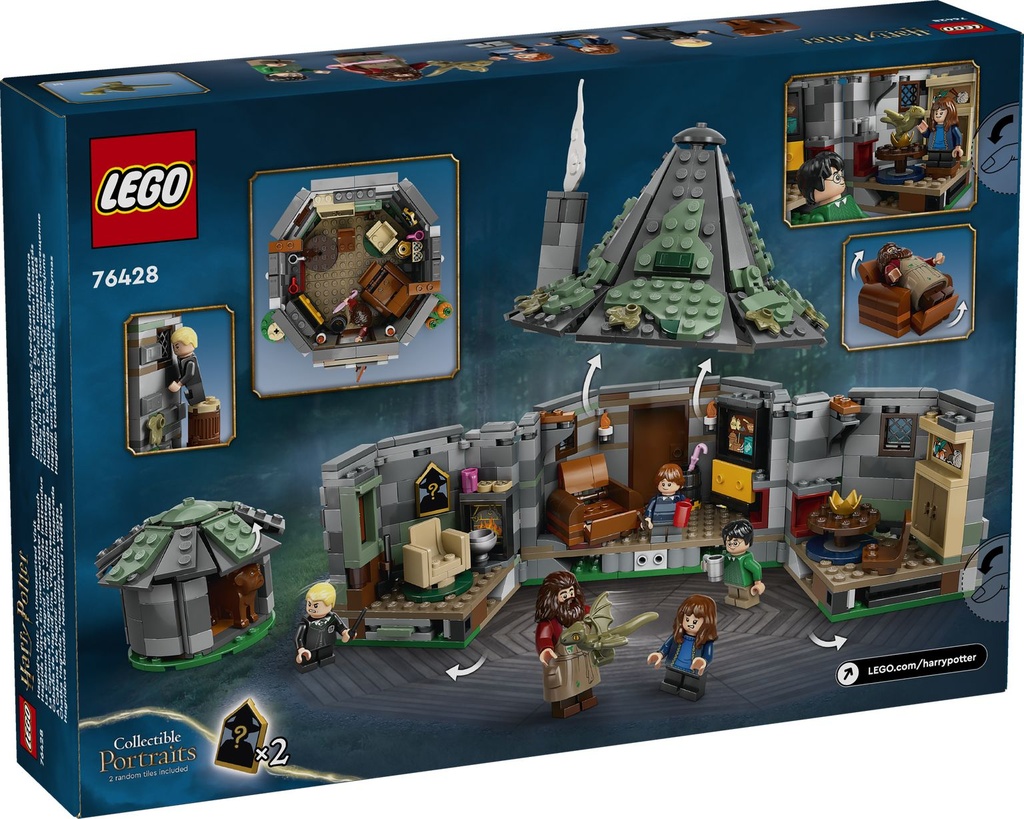 LEGO Harry Potter | Cabaña de Hagrid: Una Visita Inesperada - 76428