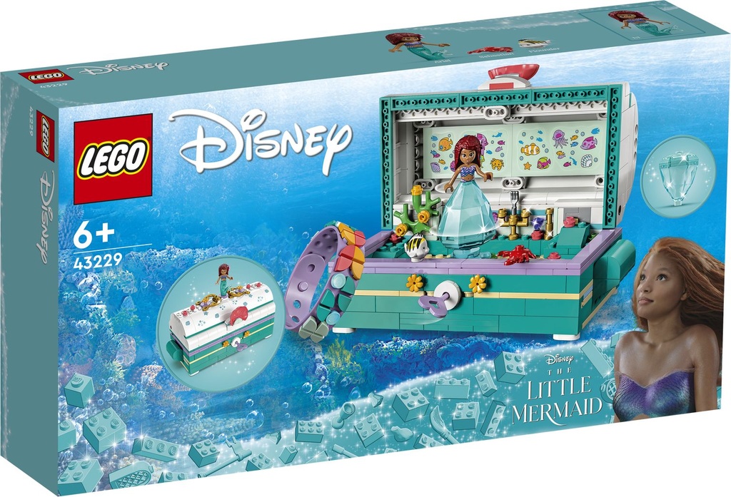 LEGO Disney | Cofre de Tesoros de Ariel - 43229