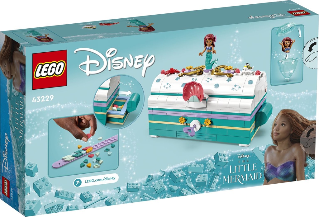 LEGO Disney | Cofre de Tesoros de Ariel - 43229