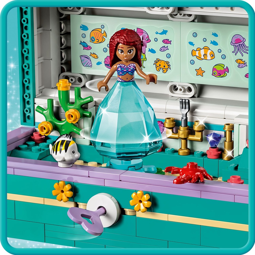 LEGO Disney | Cofre de Tesoros de Ariel - 43229