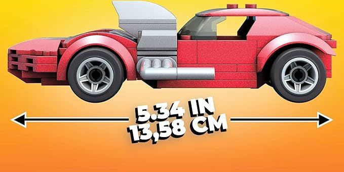 MEGA Construx Hot Wheels | Classic Twin Mill (Mattel HDJ90)