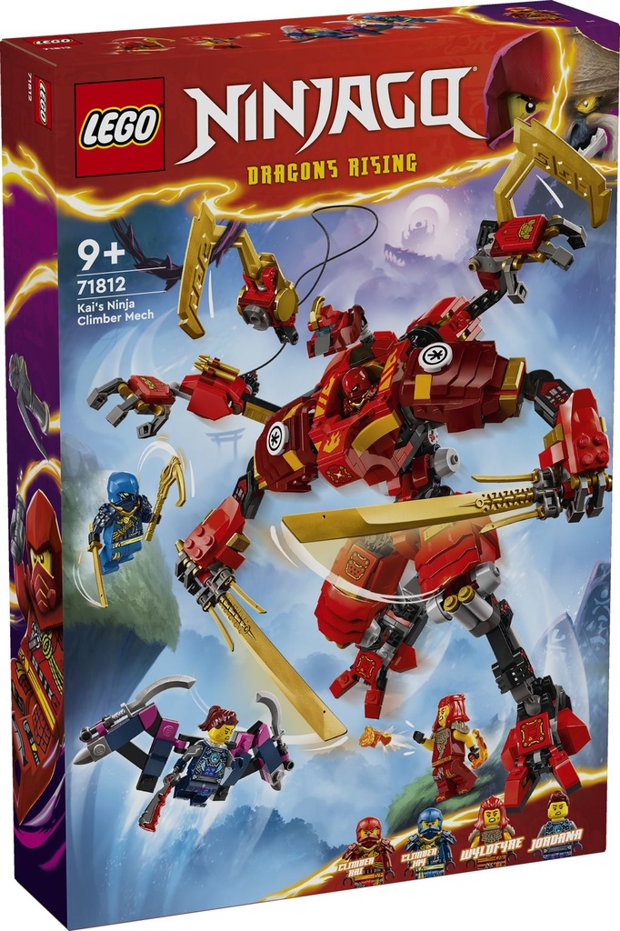 LEGO NINJAGO | Meca Escalador Ninja de Kai - 71812