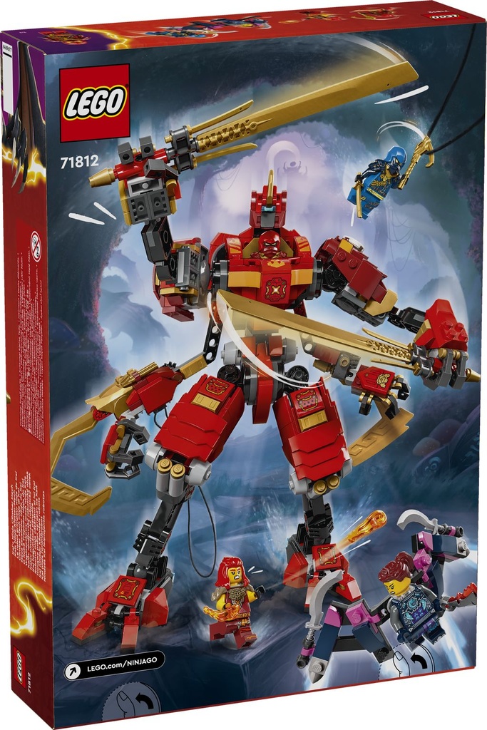 LEGO NINJAGO | Meca Escalador Ninja de Kai - 71812