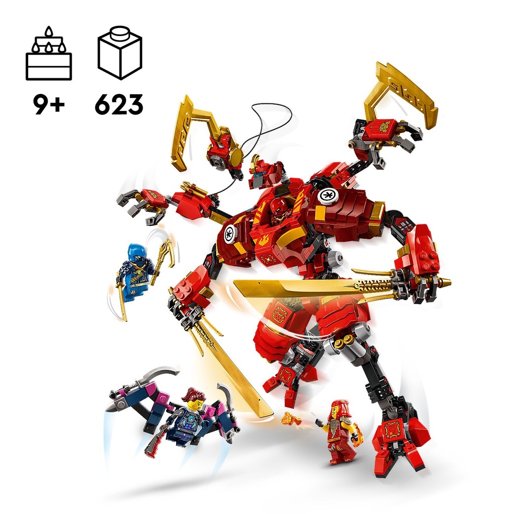 LEGO NINJAGO | Meca Escalador Ninja de Kai - 71812