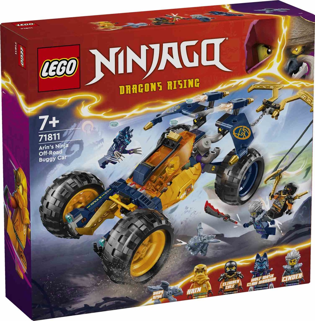 LEGO NINJAGO |Buggy Todoterreno Ninja de Arin - 71811