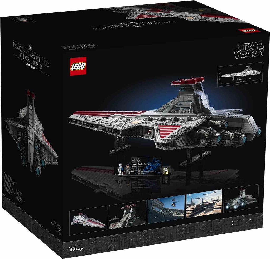 LEGO STAR WARS | Crucero de Ataque Clase Venator de la República - 75367