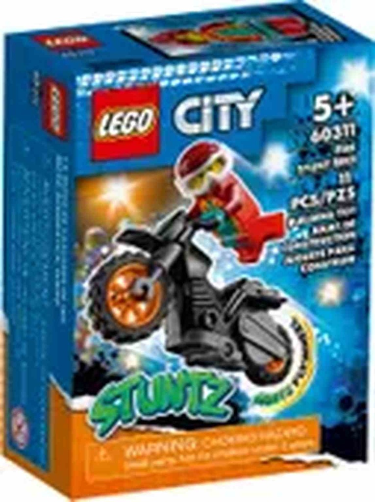  Lego City Fire Stunt Bike V29 60311