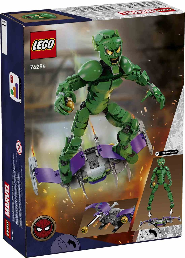 LEGO MARVEL | Duende Verde: Figura para Construir - 76284