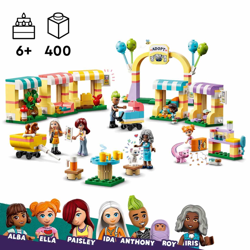 LEGO Friends | Día de Adopción de Mascotas - 42615