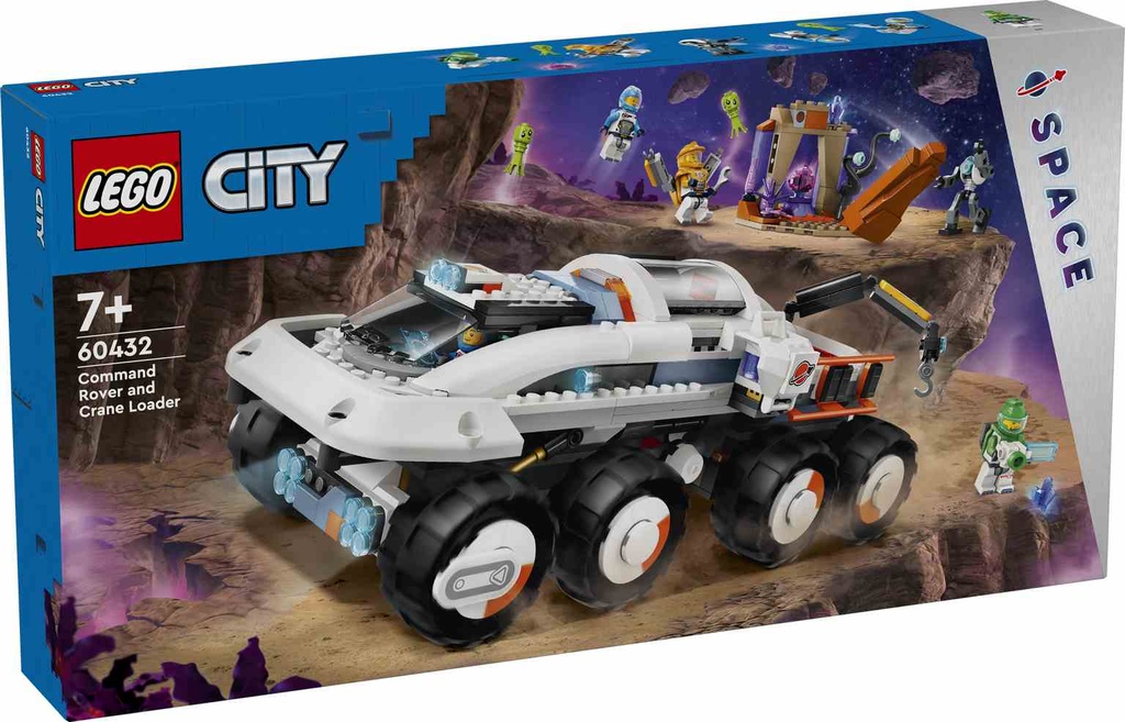 LEGO City | Róver de Control y Grúa de Carga - 60432