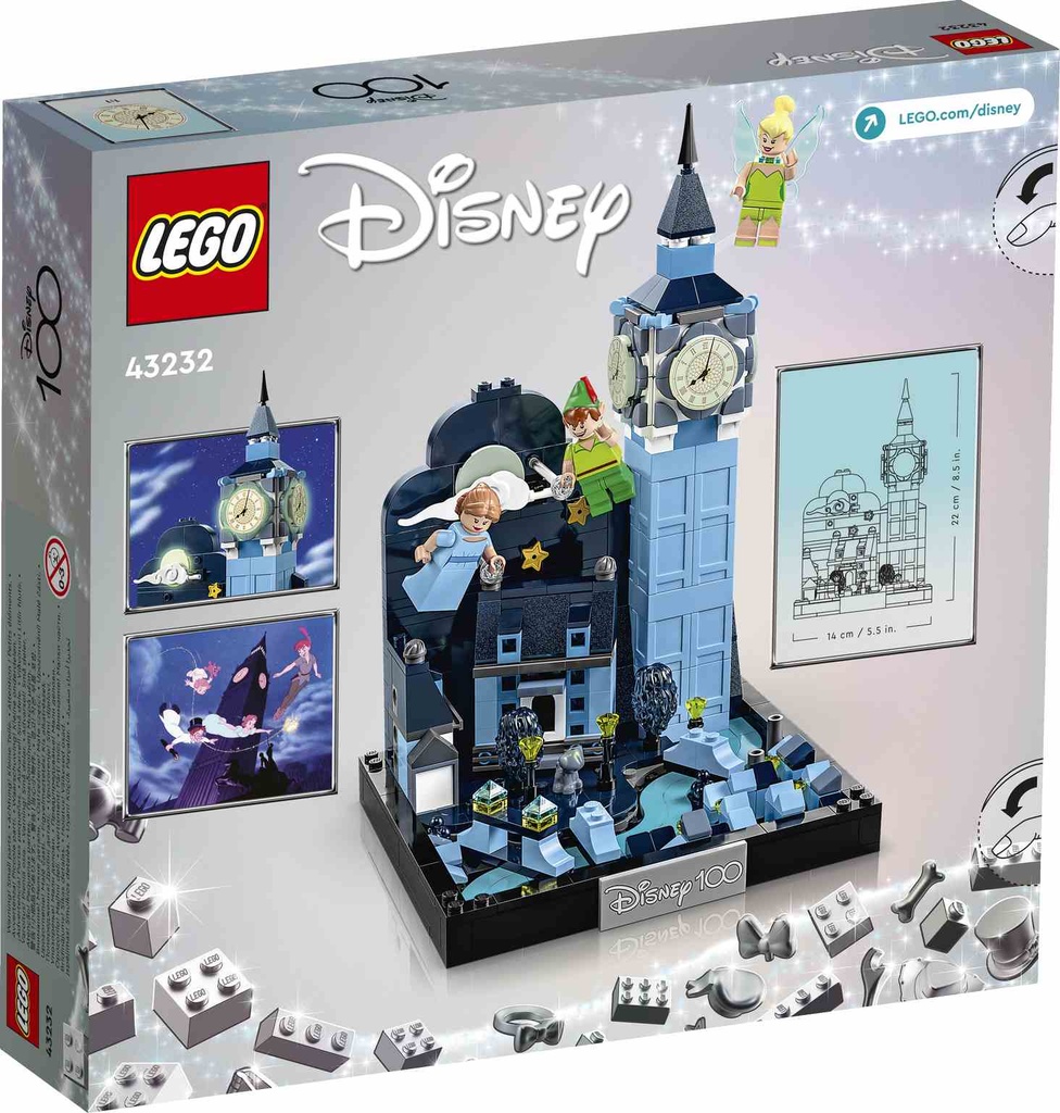 LEGO DISNEY | Vuelo sobre Londres de Peter Pan y Wendy - 43232