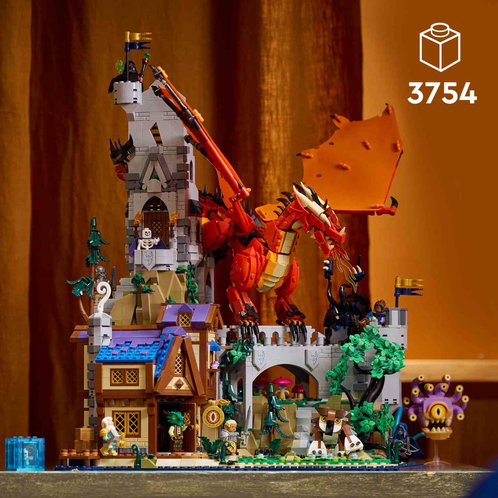 LEGO IDEAS | Dungeons & Dragons: Aventura del Dragón Rojo - 21348