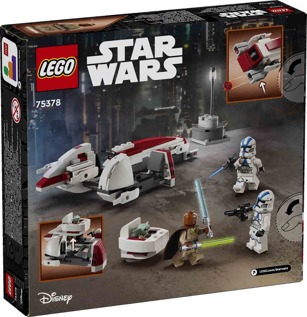 LEGO STAR WARS | Huida en Speeder BARC - 75378