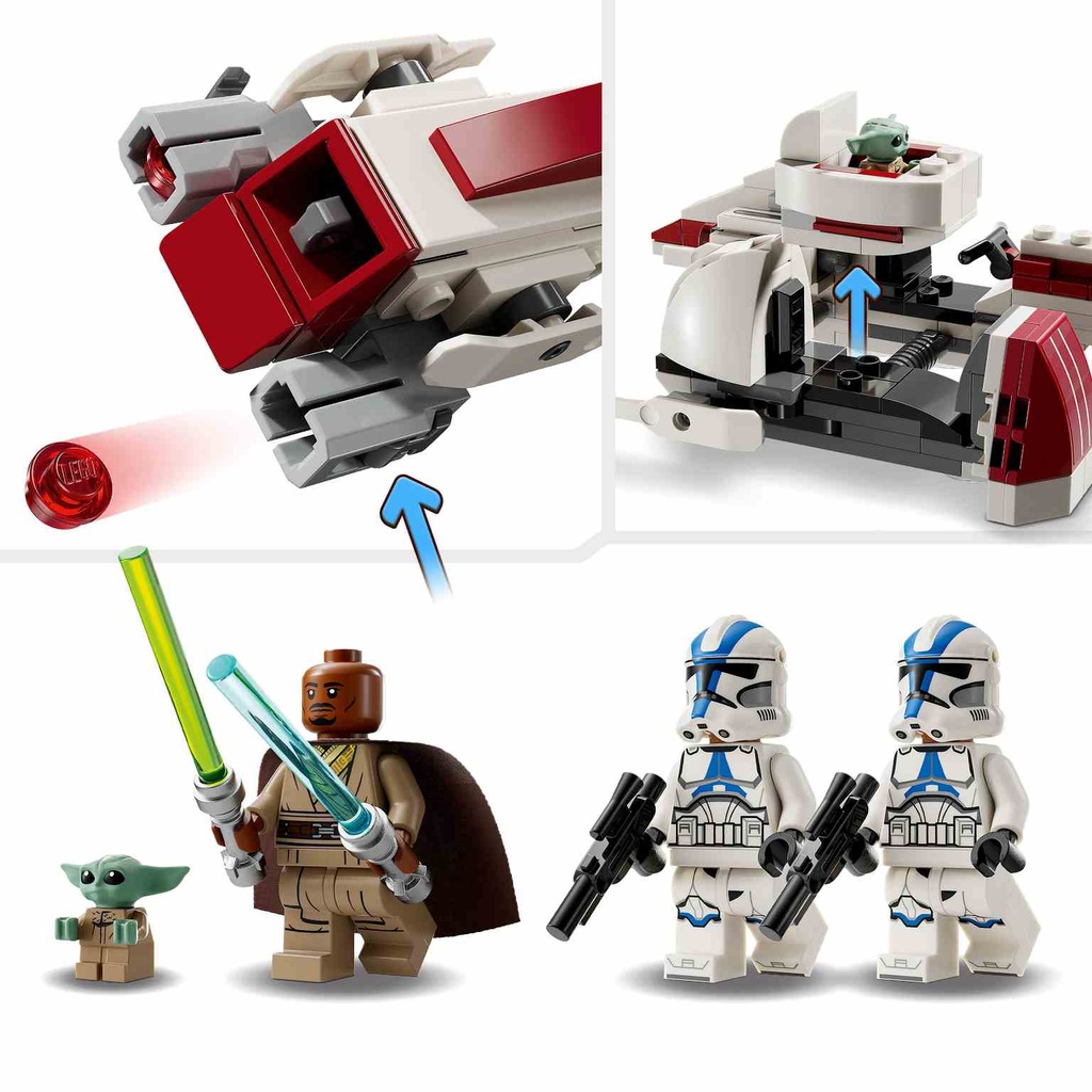 LEGO STAR WARS | Huida en Speeder BARC - 75378