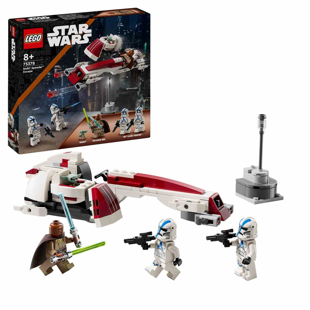 LEGO STAR WARS | Huida en Speeder BARC - 75378