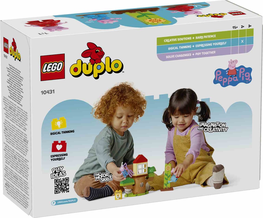 LEGO DUPLO | Jardín y Casa del Árbol de Peppa Pig - 10431