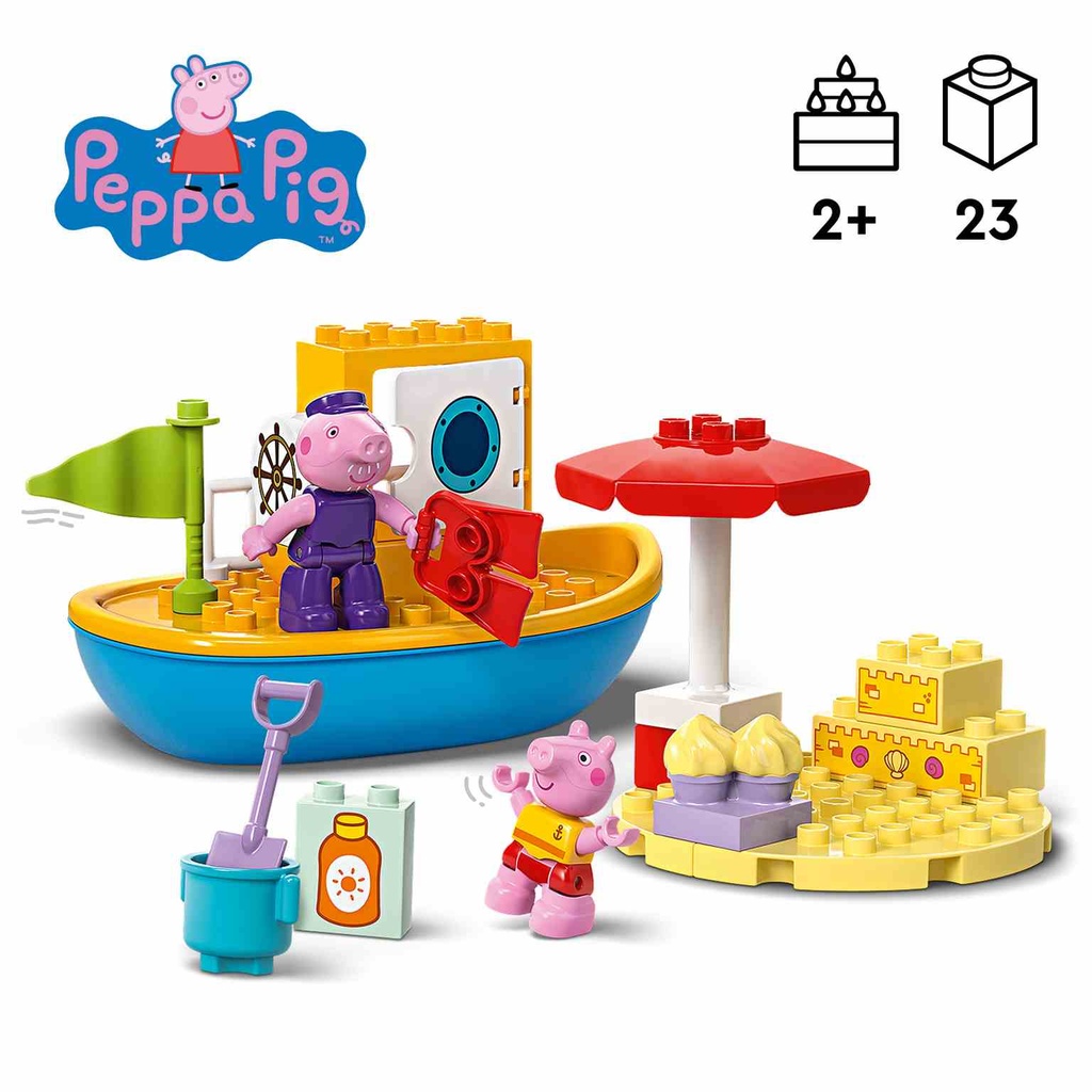 LEGO DUPLO | Excursión en Barco de Peppa Pig - 10432