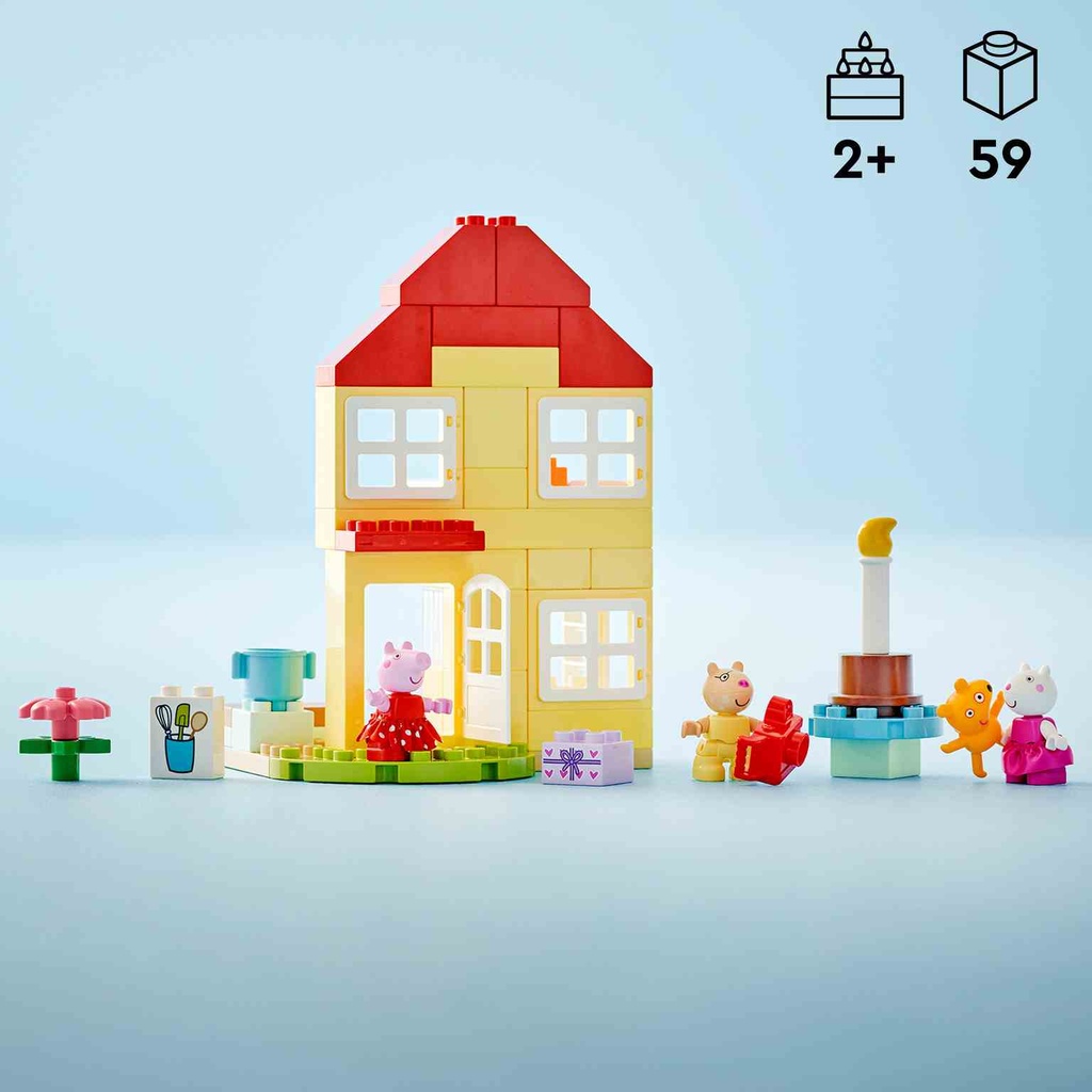 LEGO DUPLO | Casa de Cumpleaños de Peppa Pig - 10433