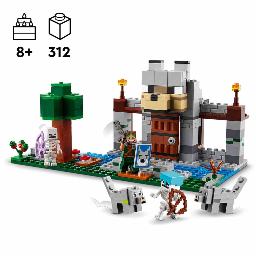 LEGO MINECRAFT | La Fortaleza-Lobo - 21261