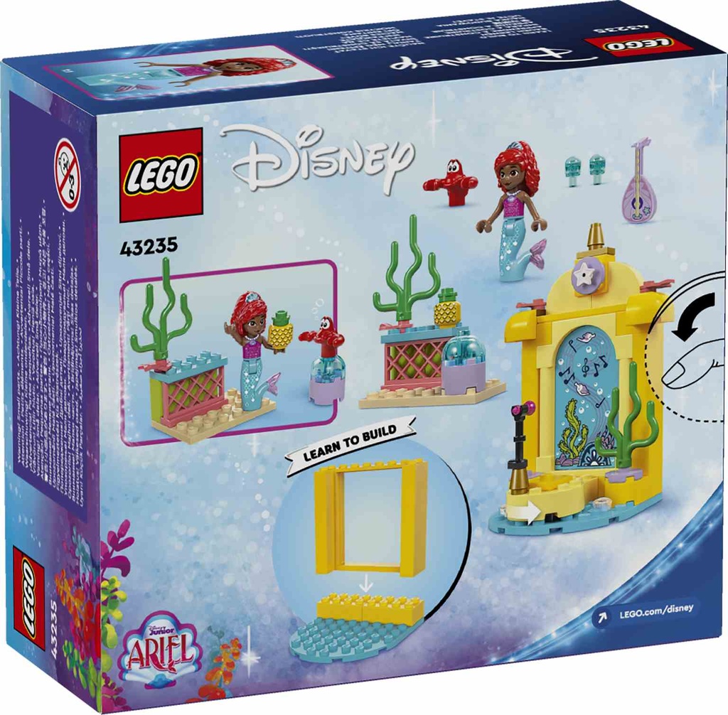 LEGO Disney | Escenario Musical de Ariel - 43235