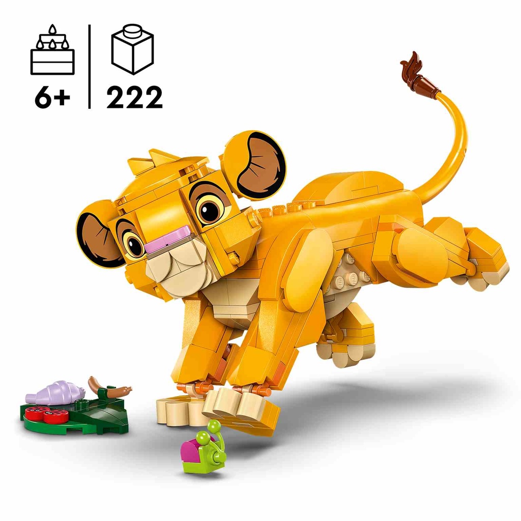 LEGO Disney | El Rey León: Simba Cachorro - 43243