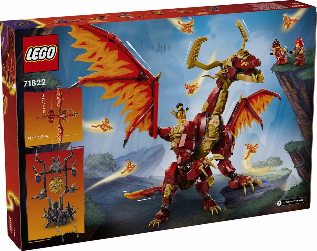 LEGO Ninjago | Dragón Fuente del Movimiento - 71822