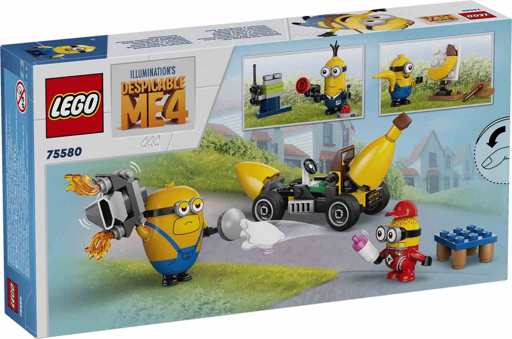 LEGO MINIONS | Minions y Coche Banana - 75580