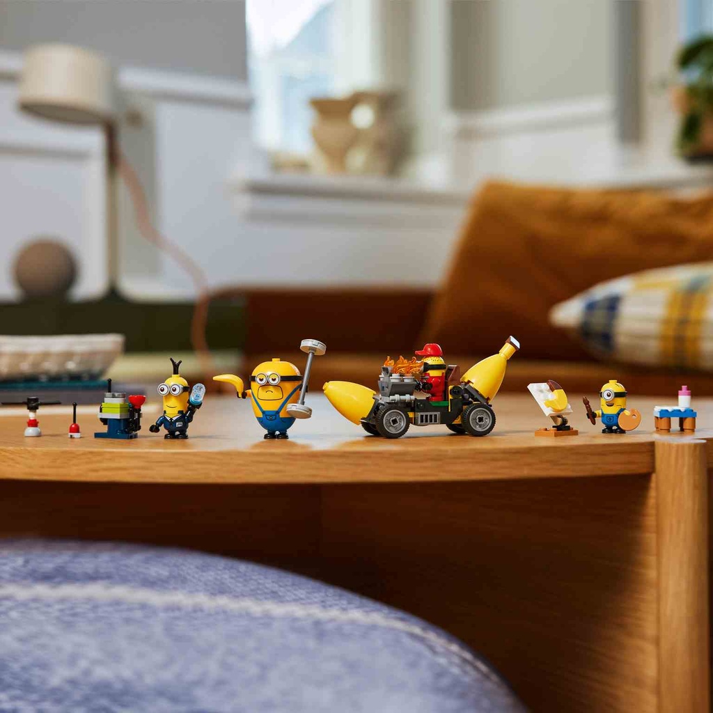 LEGO MINIONS | Minions y Coche Banana - 75580