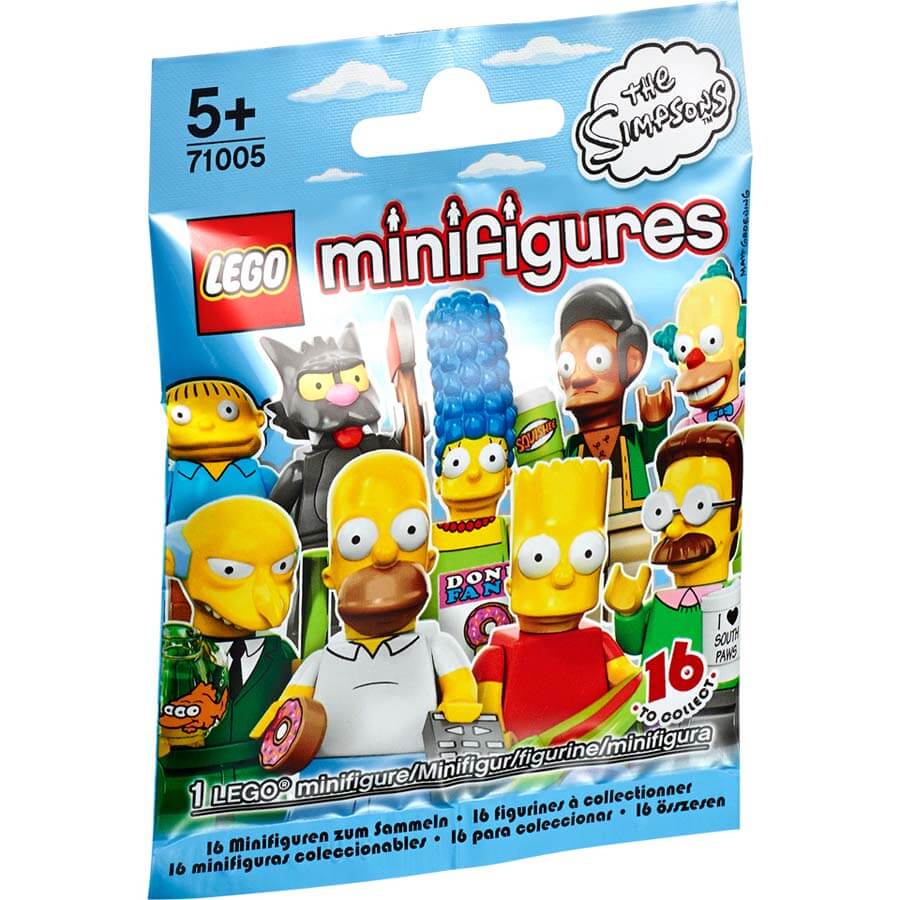 Lego Minifiguras Sobre Lego: Edición L.. Simpson 71005