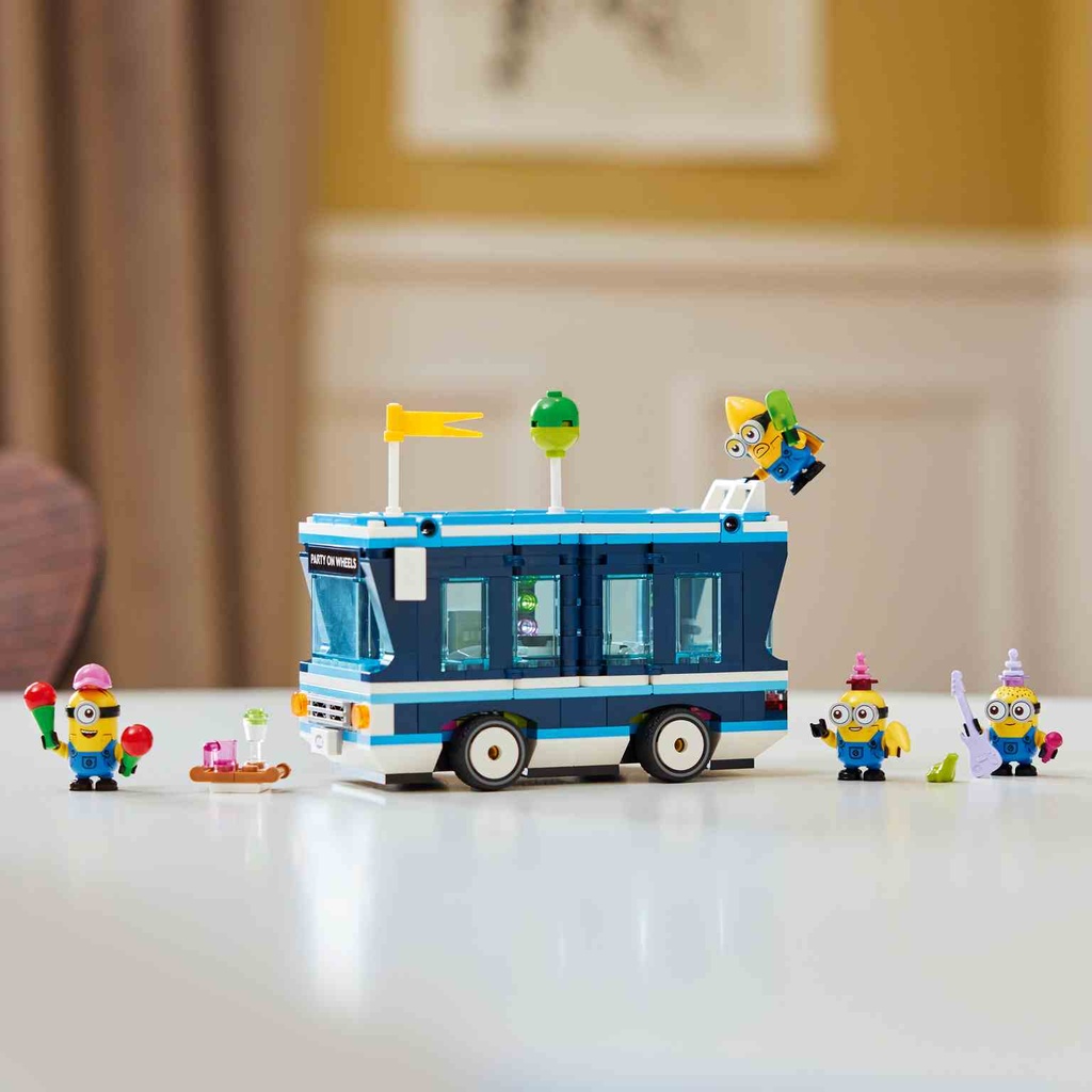 LEGO MINIONS | Bus de Fiesta Musical de los Minions - 75581