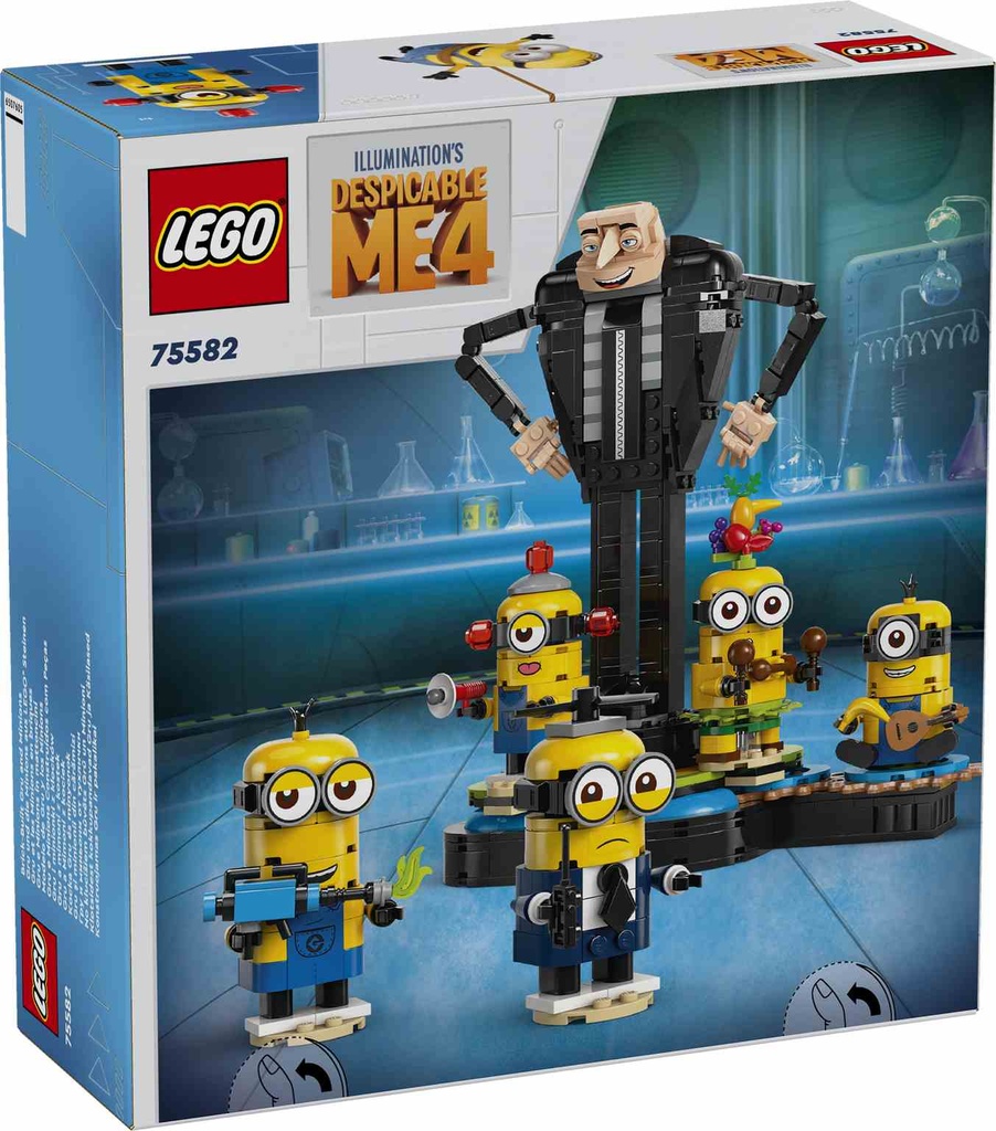 LEGO MINIONS | Modelo de Gru y los Minions - 75582